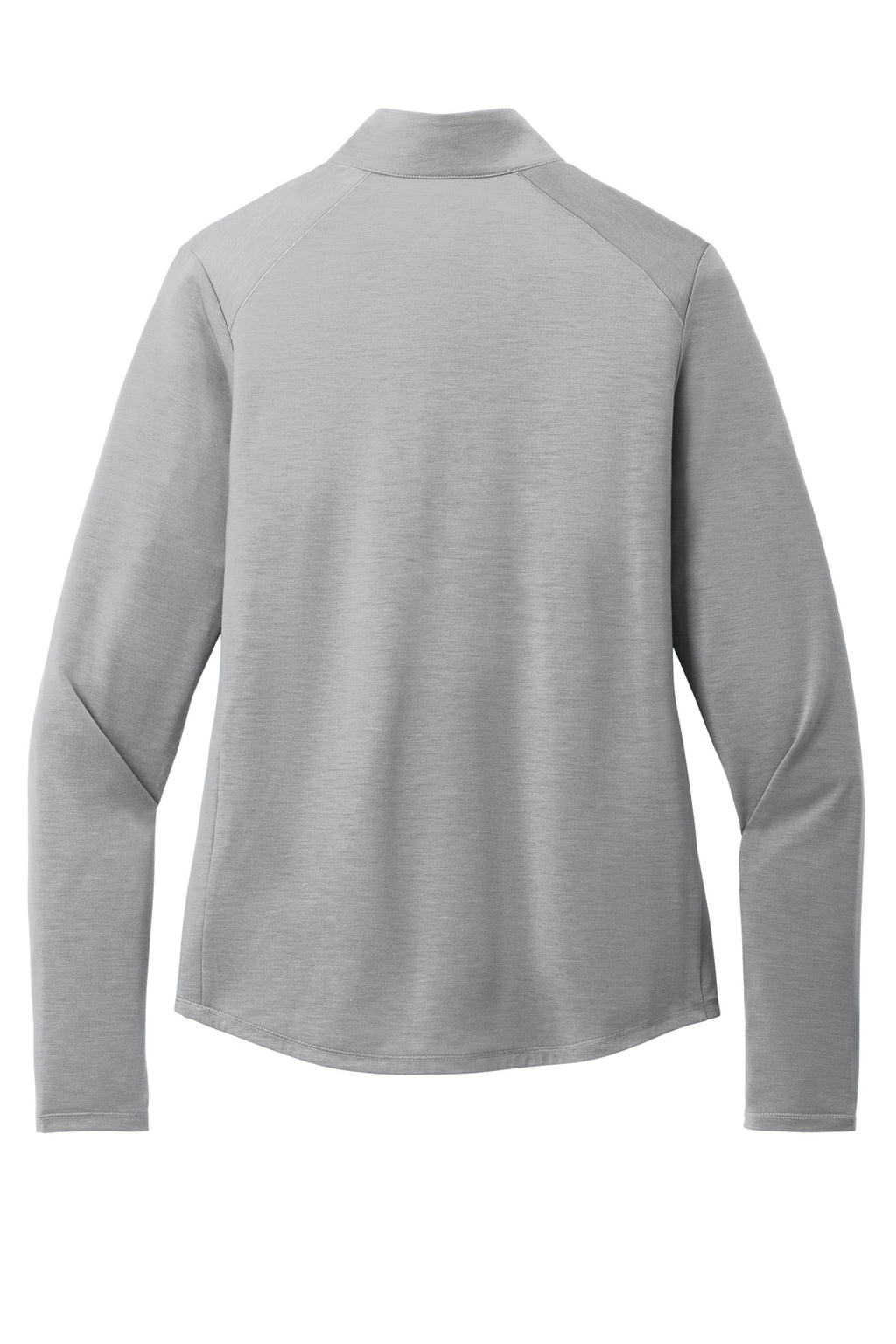 OGIO Women's Motion 1/4-Zip – Greystone – flat back