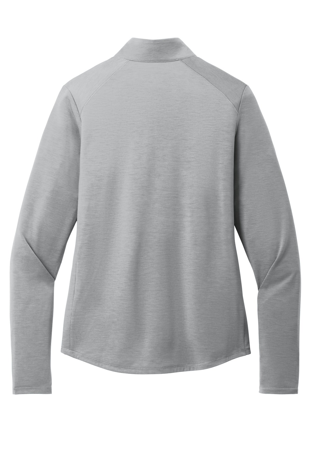 OGIO Women's Motion 1/4-Zip – Greystone – flat back