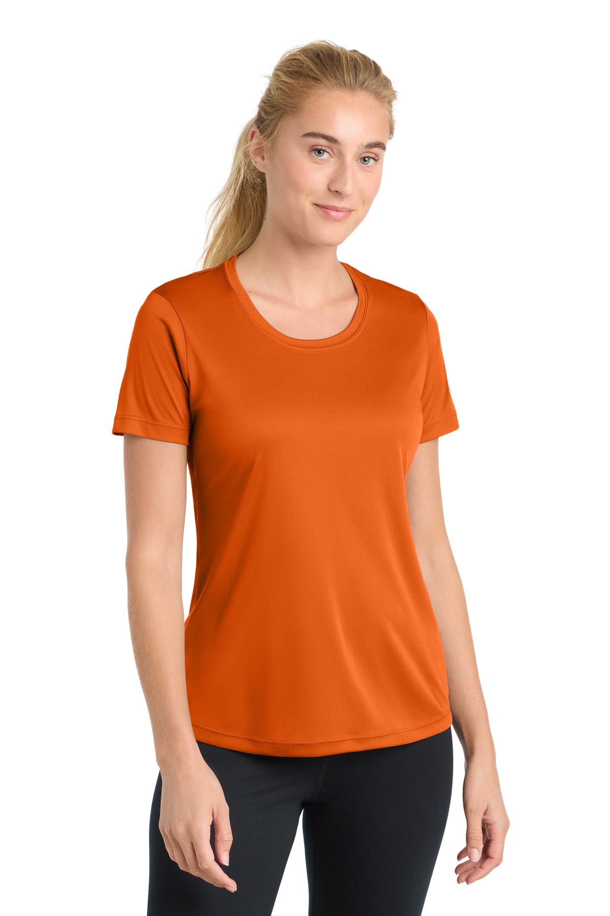 Sport-Tek Women's PosiCharge Competitor Tee – Deep Orange