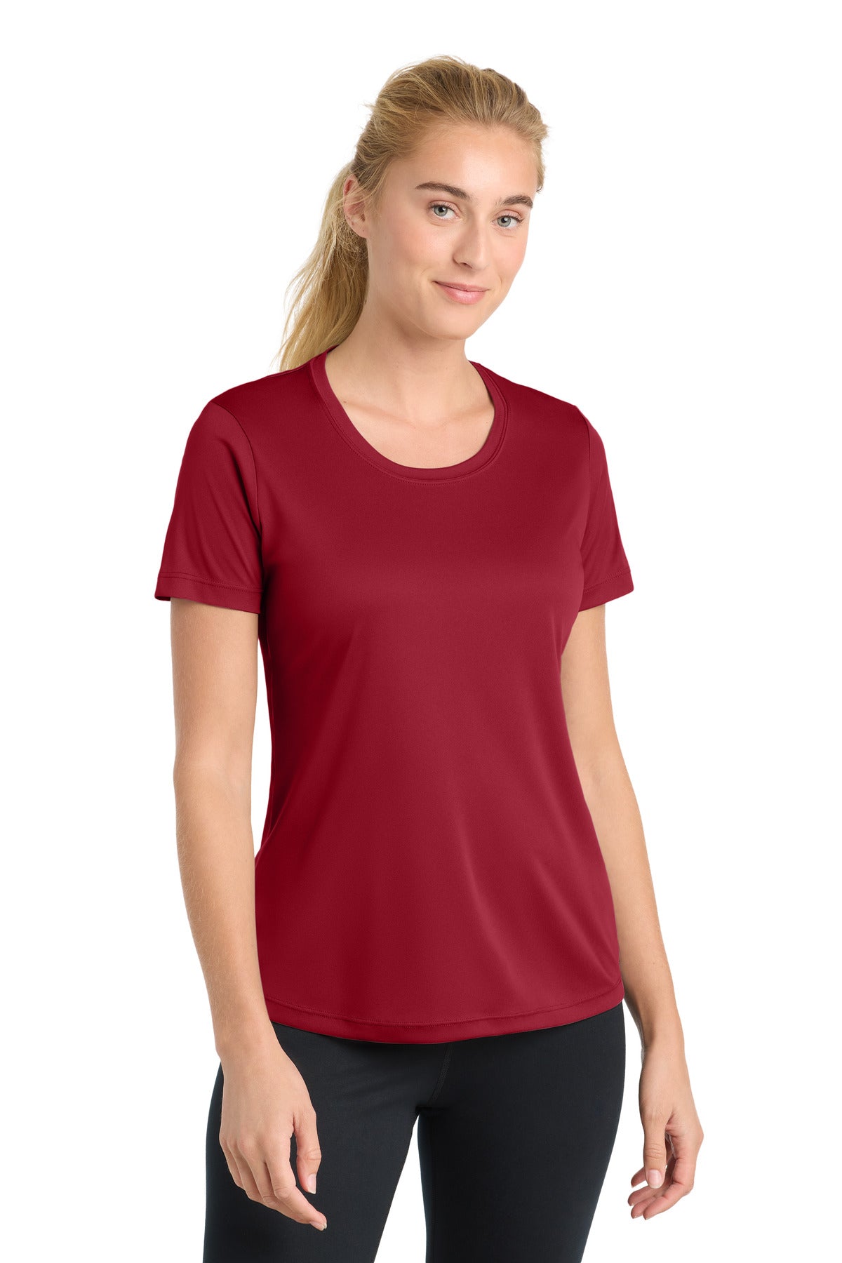 Sport-Tek Women's PosiCharge Competitor Tee – Deep Red