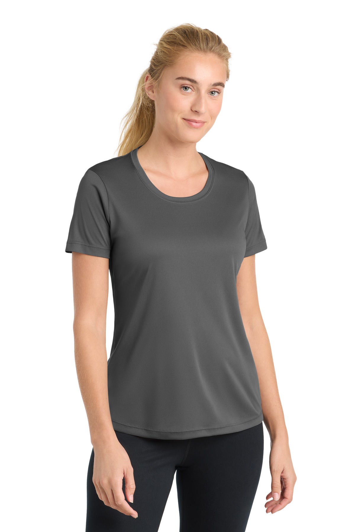 Sport-Tek Women's PosiCharge Competitor Tee – Iron Grey