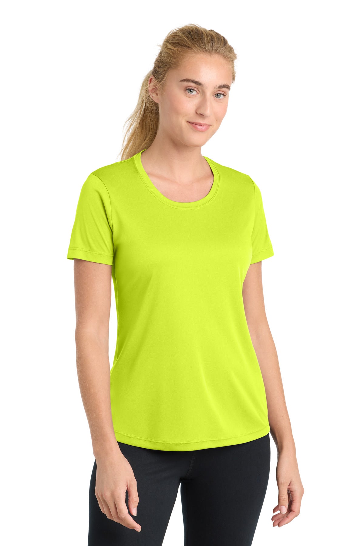 Sport-Tek Women's PosiCharge Competitor Tee – Neon Yellow