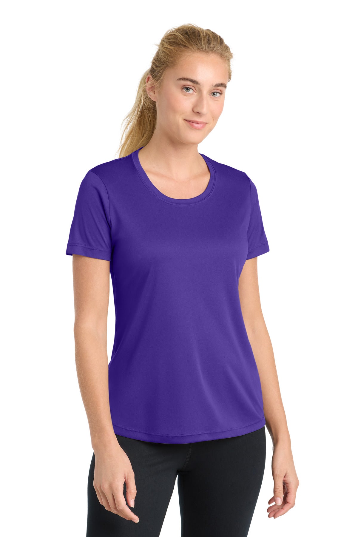 Sport-Tek Women's PosiCharge Competitor Tee – Purple
