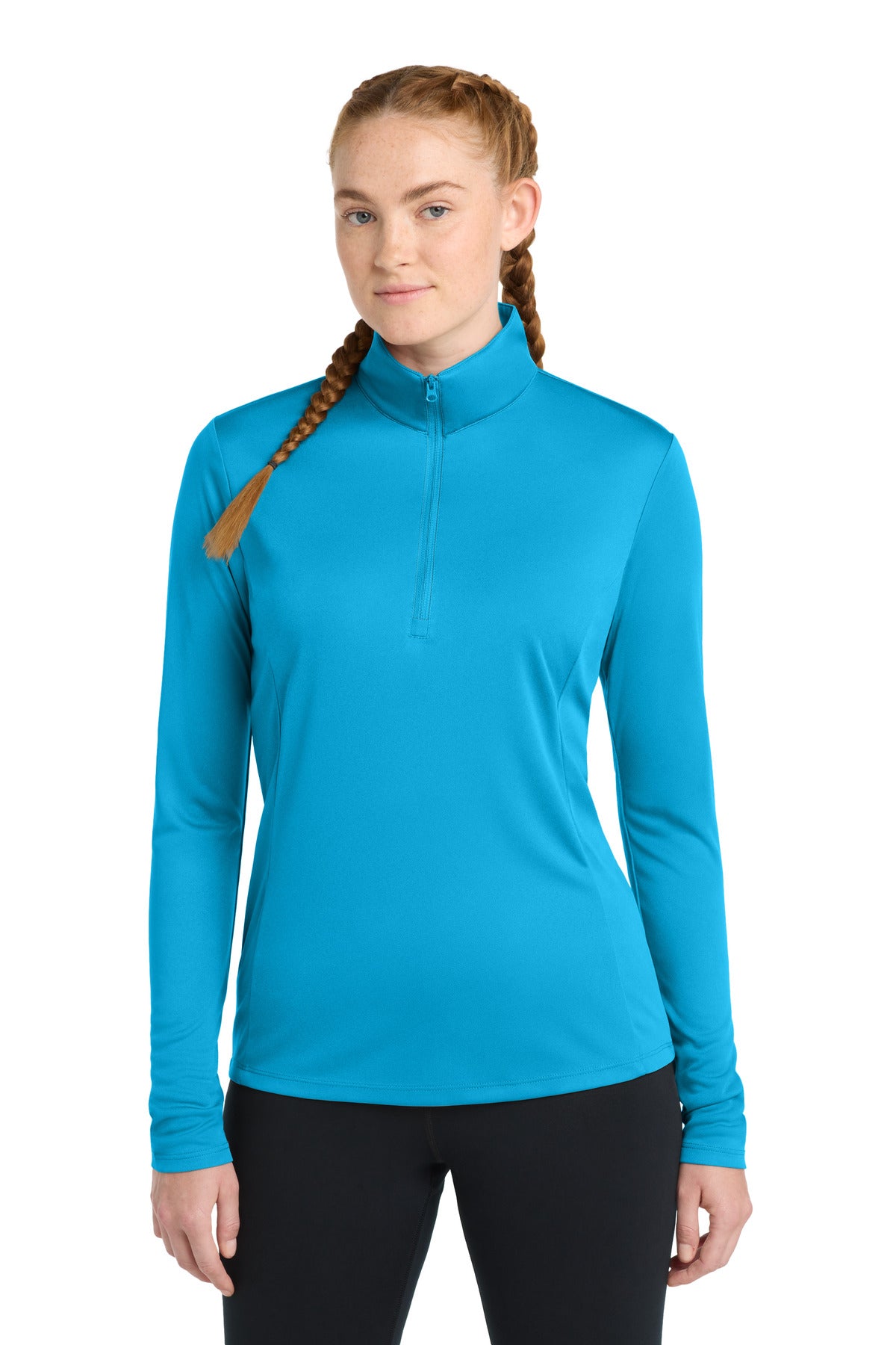 Sport-Tek Women's PosiCharge Competitor 1/4-Zip Pullover – Atomic Blue
