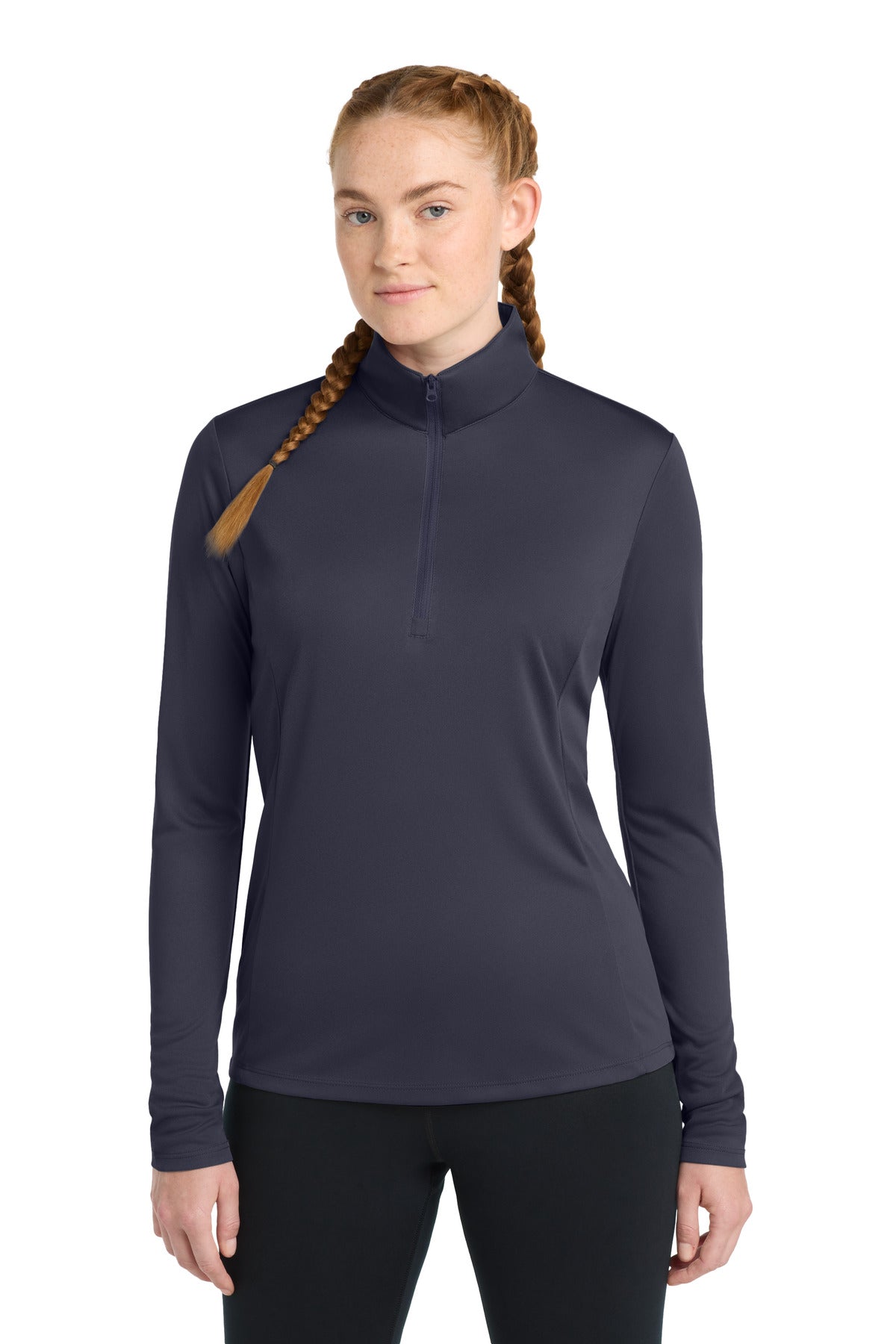 Sport-Tek Women's PosiCharge Competitor 1/4-Zip Pullover – True Navy