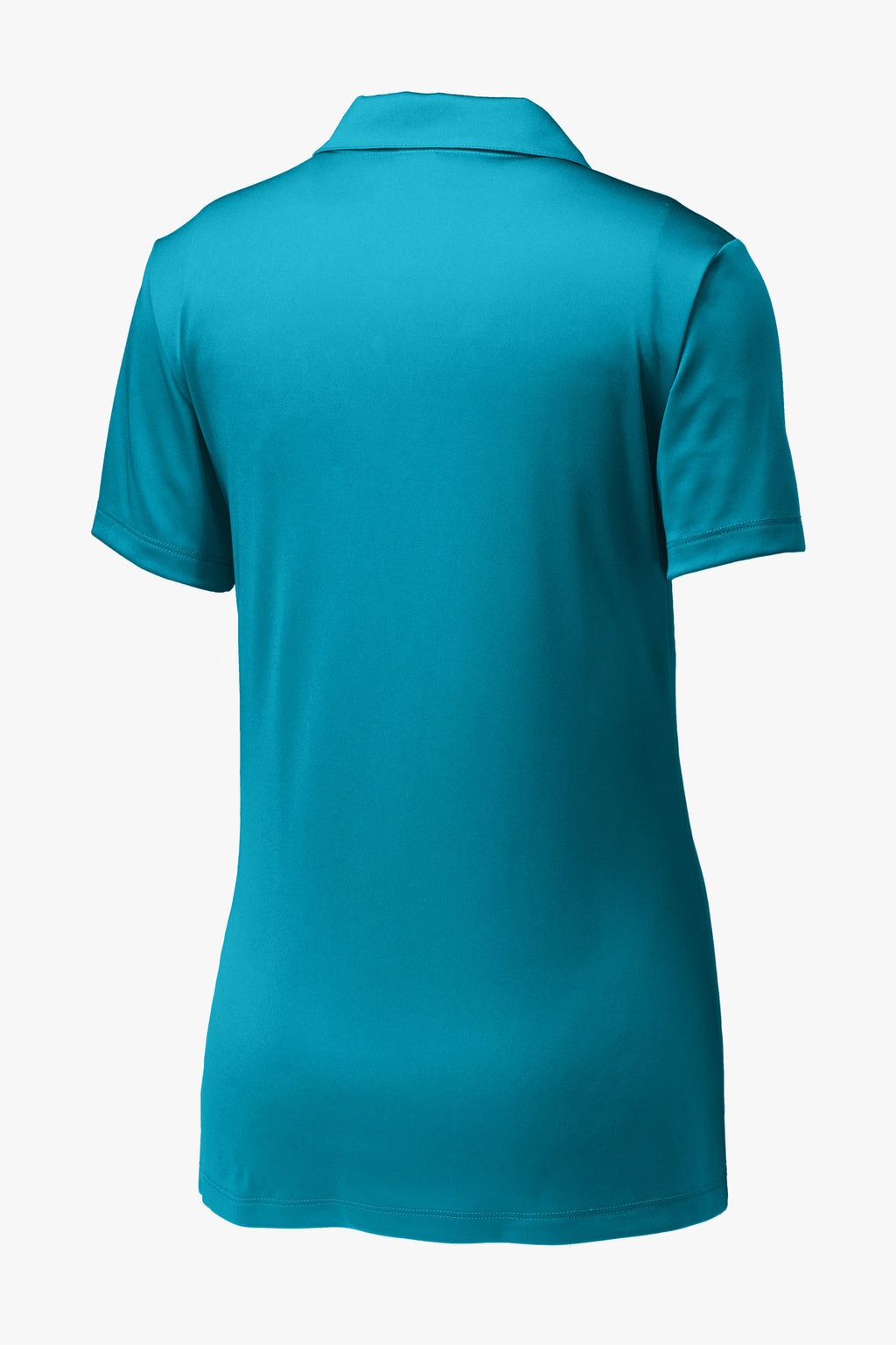 Sport-Tek Women's PosiCharge Competitor Polo – Atomic Blue – flat back