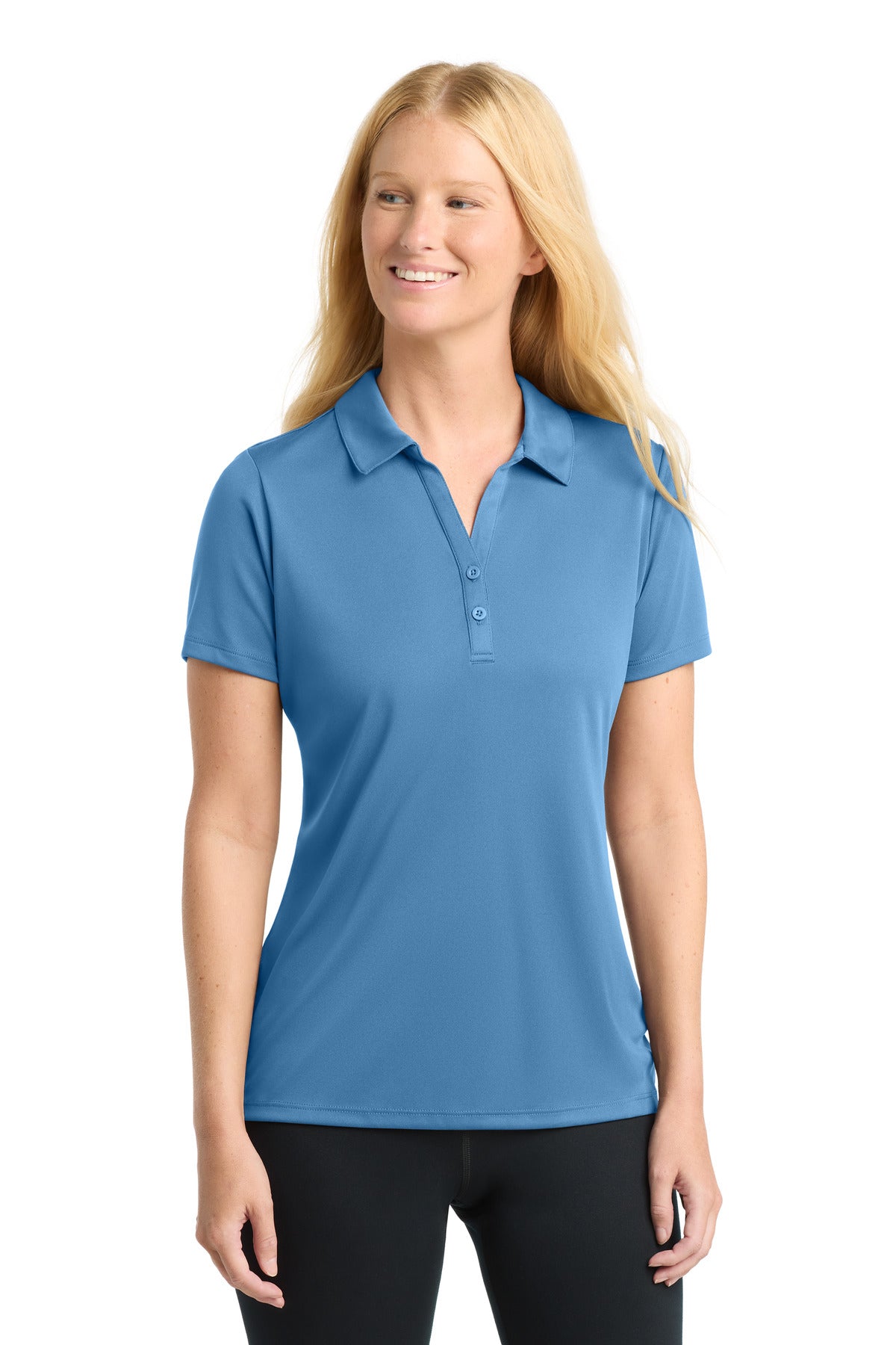 Sport-Tek Women's PosiCharge Competitor Polo – Carolina Blue