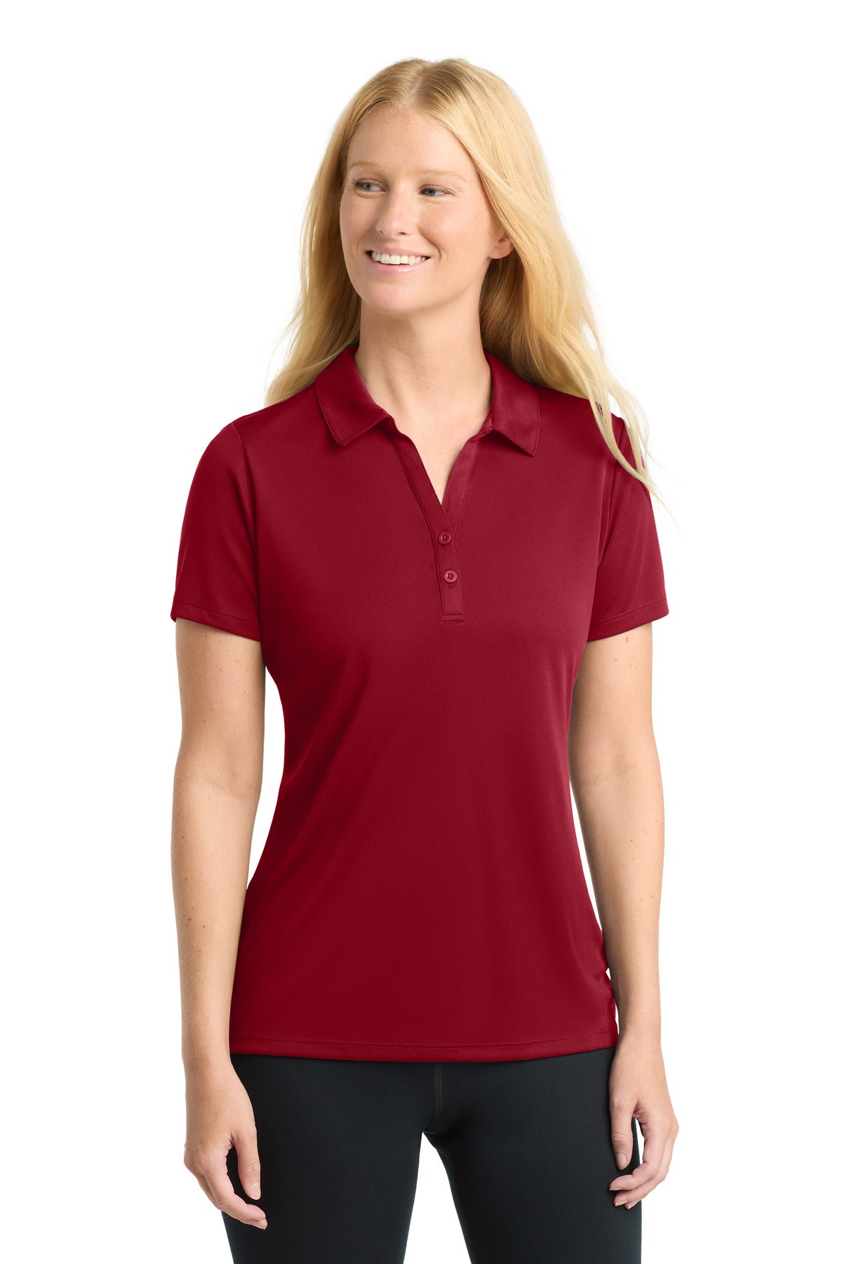 Sport-Tek Women's PosiCharge Competitor Polo – Deep Red
