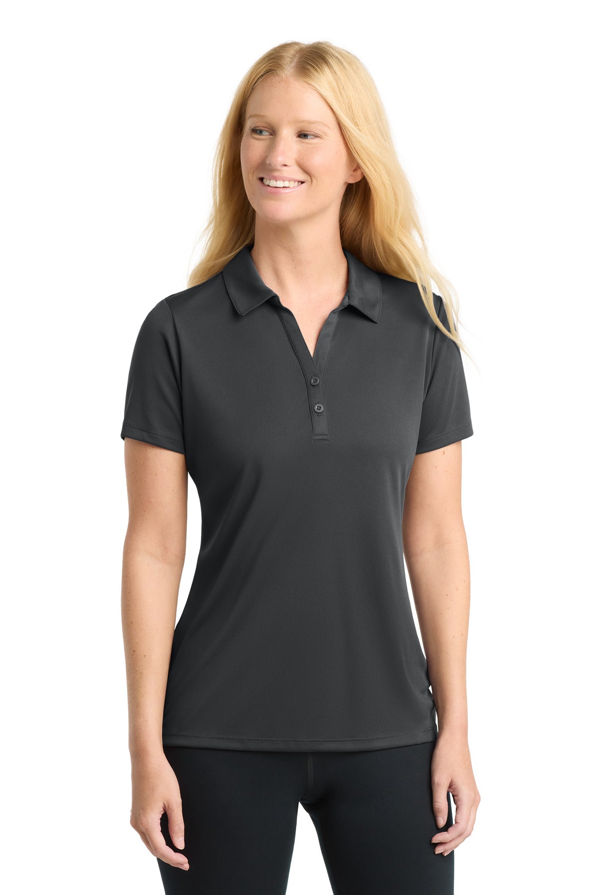 Sport-Tek Women's PosiCharge Competitor Polo – Iron Grey
