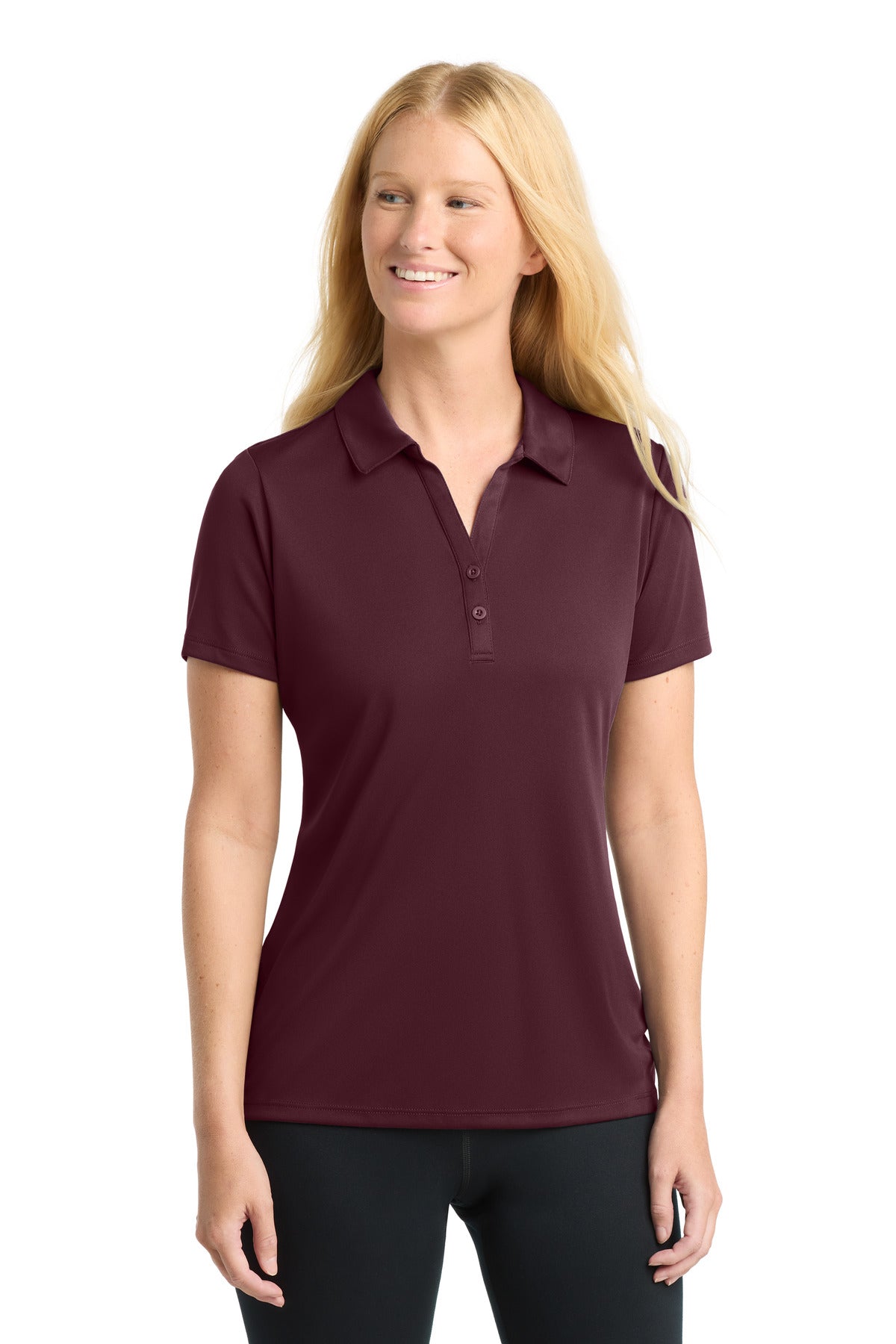 Sport-Tek Women's PosiCharge Competitor Polo – Maroon