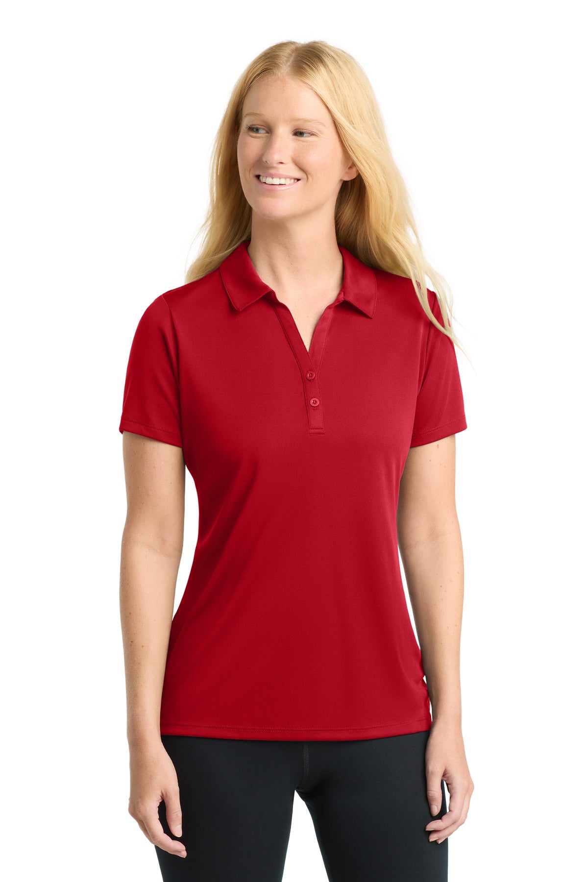 Sport-Tek Women's PosiCharge Competitor Polo – True Red
