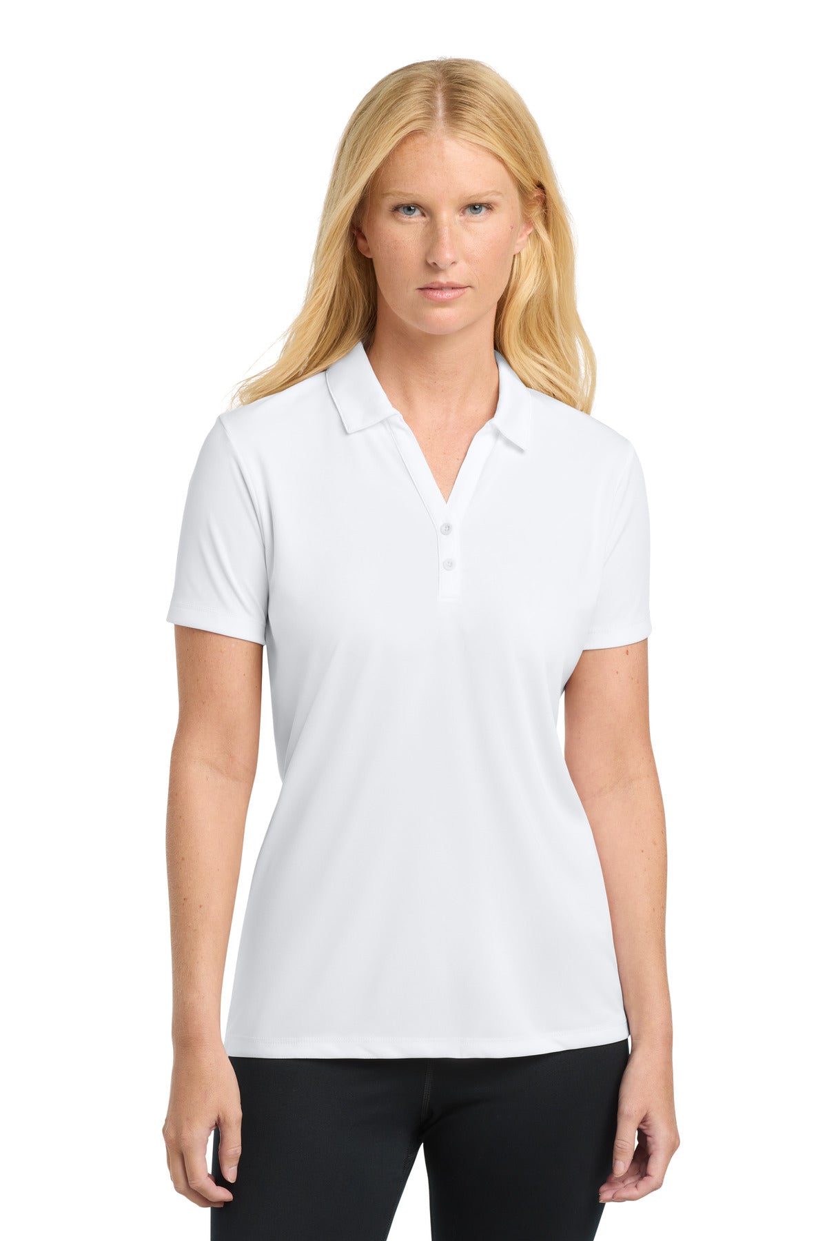 Sport-Tek Women's PosiCharge Competitor Polo – White