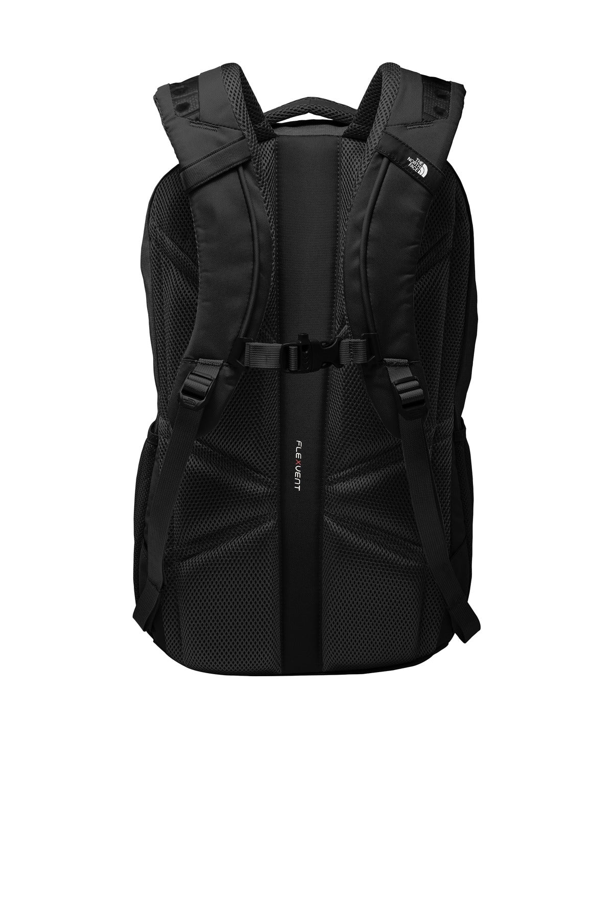 The North Face Connector Backpack – TNF Black/TNF White – flat back