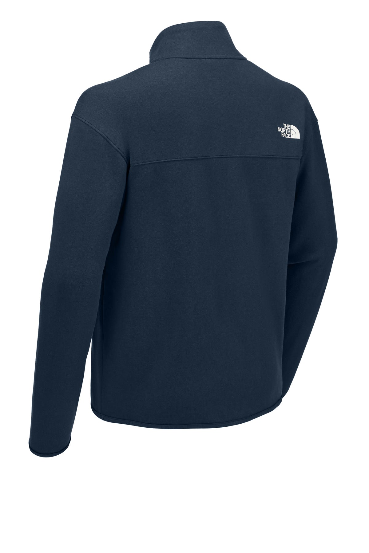 The North Face Double-Knit 1/2-Zip Fleece – Summit Navy – flat back