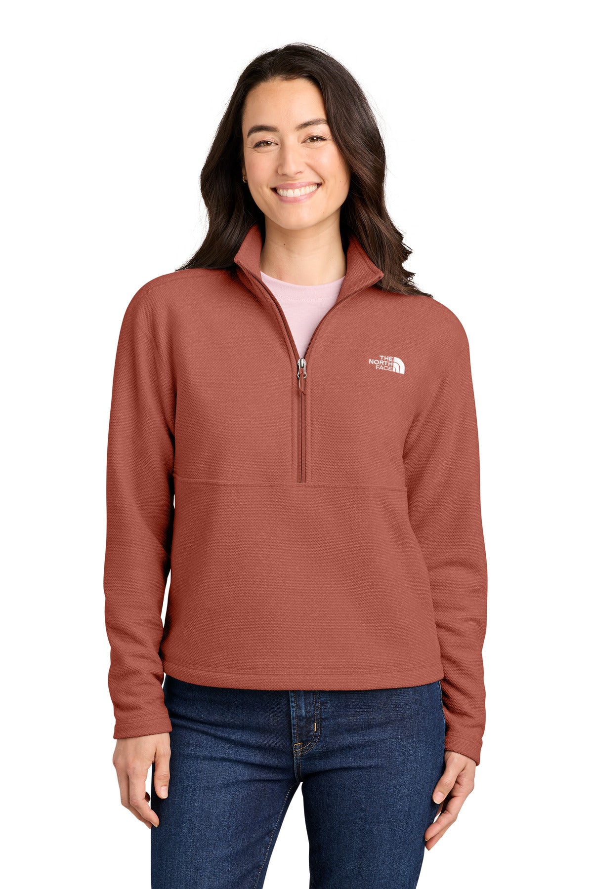 The North Face Women's Textured Pine Grove 1/2-Zip – Mars Dust Heather