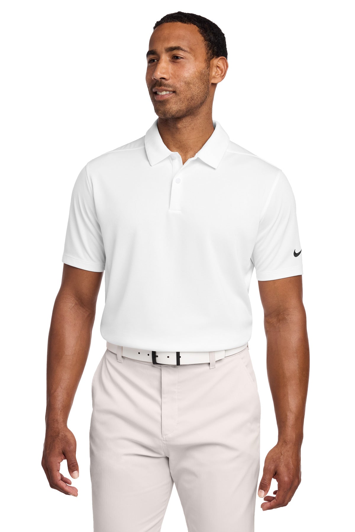 Nike Dry Essential Solid Polo – White