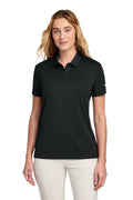Nike Women's Dry Essential Solid Polo – Black
