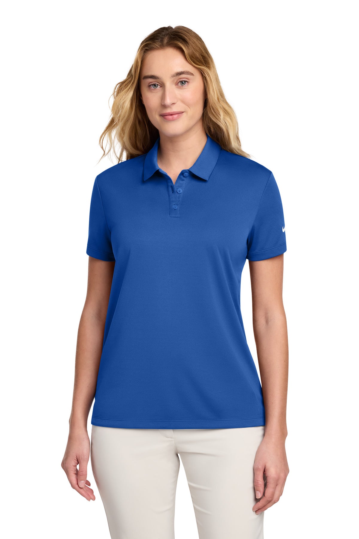 Nike Women's Dry Essential Solid Polo – Game Royal