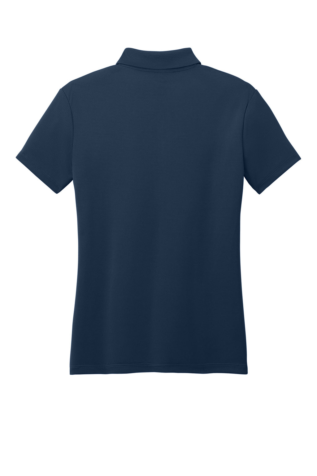 Nike Women's Dry Essential Solid Polo – Midnight Navy – flat back