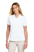 Nike Women's Dry Essential Solid Polo – White