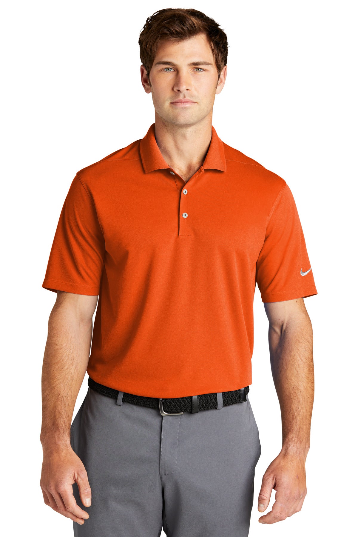 Nike Dri-FIT Micro Pique 2.0 Polo – Brilliant Orange
