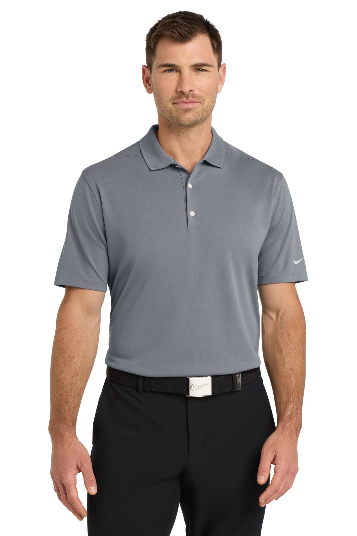 Nike Dri-FIT Micro Pique 2.0 Polo – Cool Grey