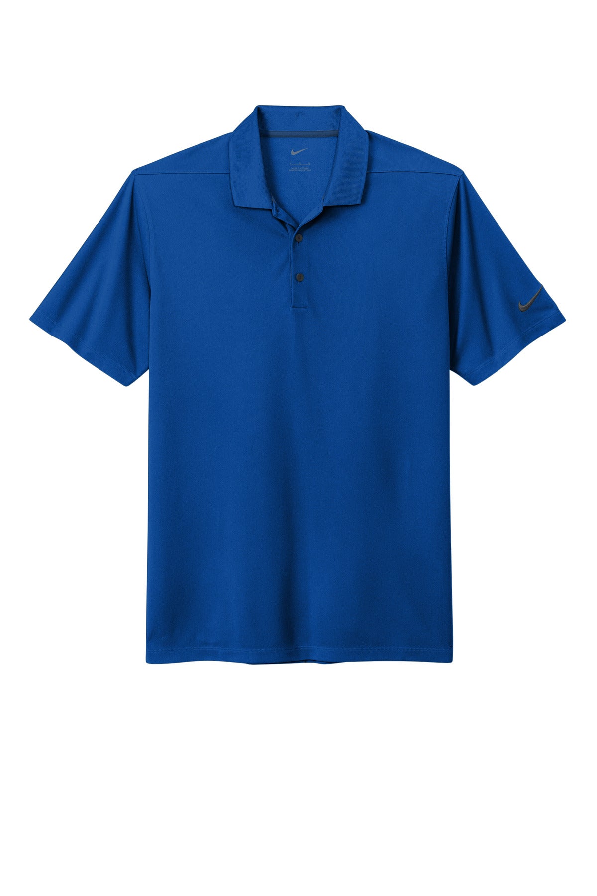 Nike Dri-FIT Micro Pique 2.0 Polo – Gym Blue – flat front