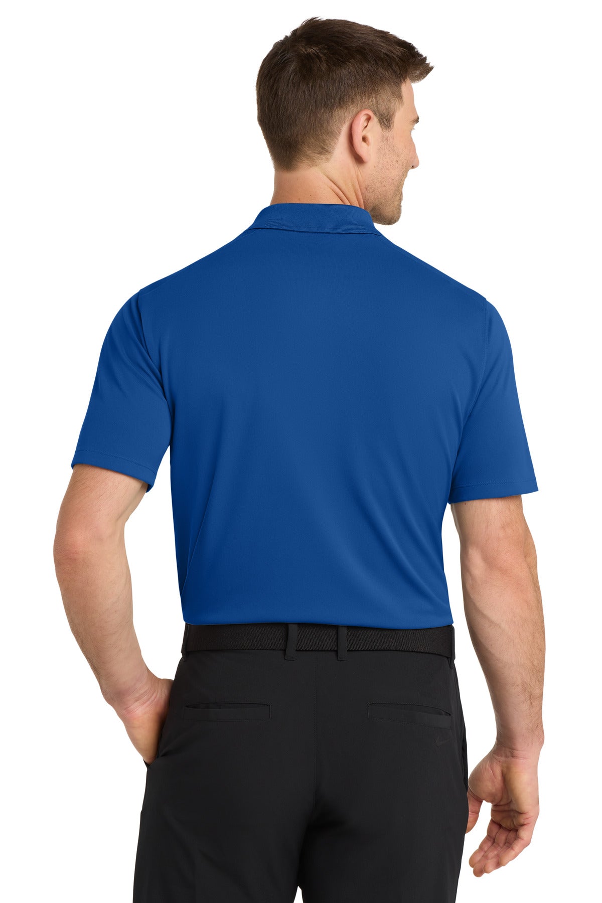 Nike Dri-FIT Micro Pique 2.0 Polo – Gym Blue – back