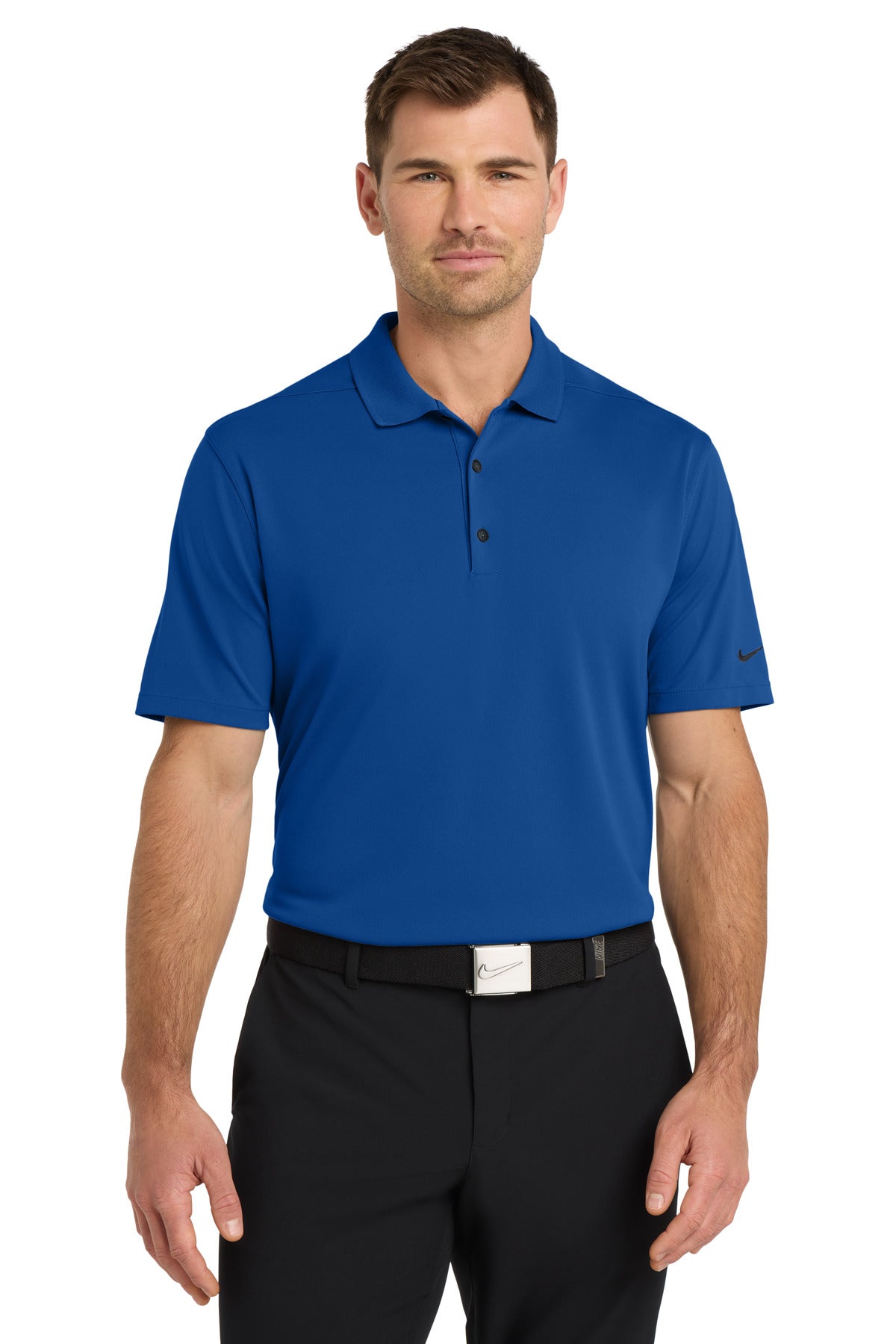 Nike Dri-FIT Micro Pique 2.0 Polo – Gym Blue – front
