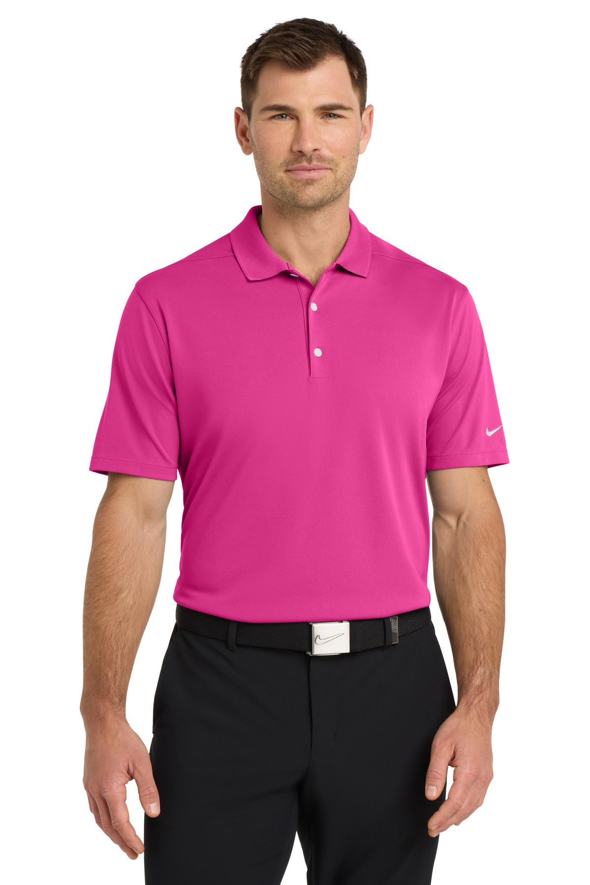 Nike Dri-FIT Micro Pique 2.0 Polo – Vivid Pink