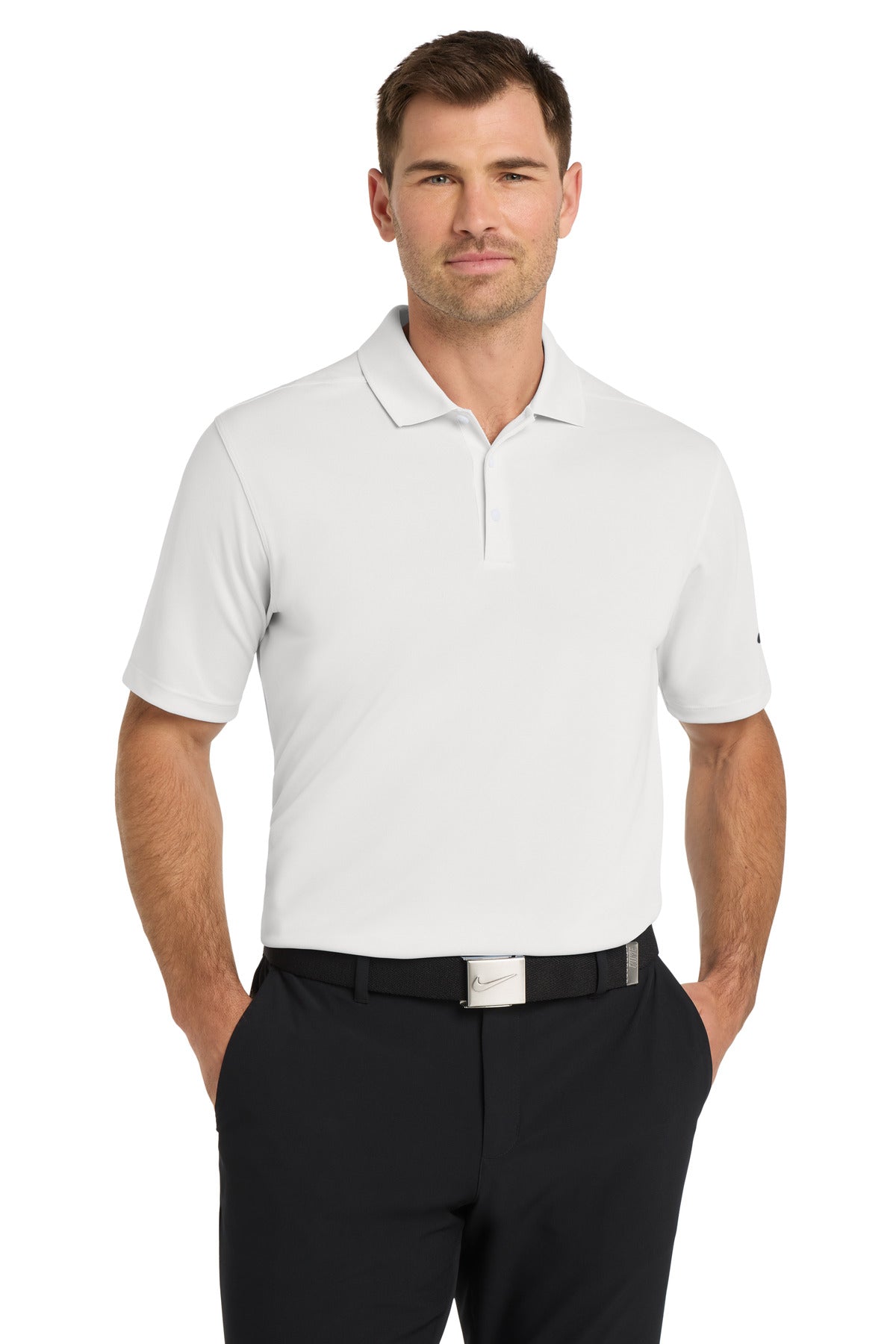 Nike Dri-FIT Micro Pique 2.0 Polo – White