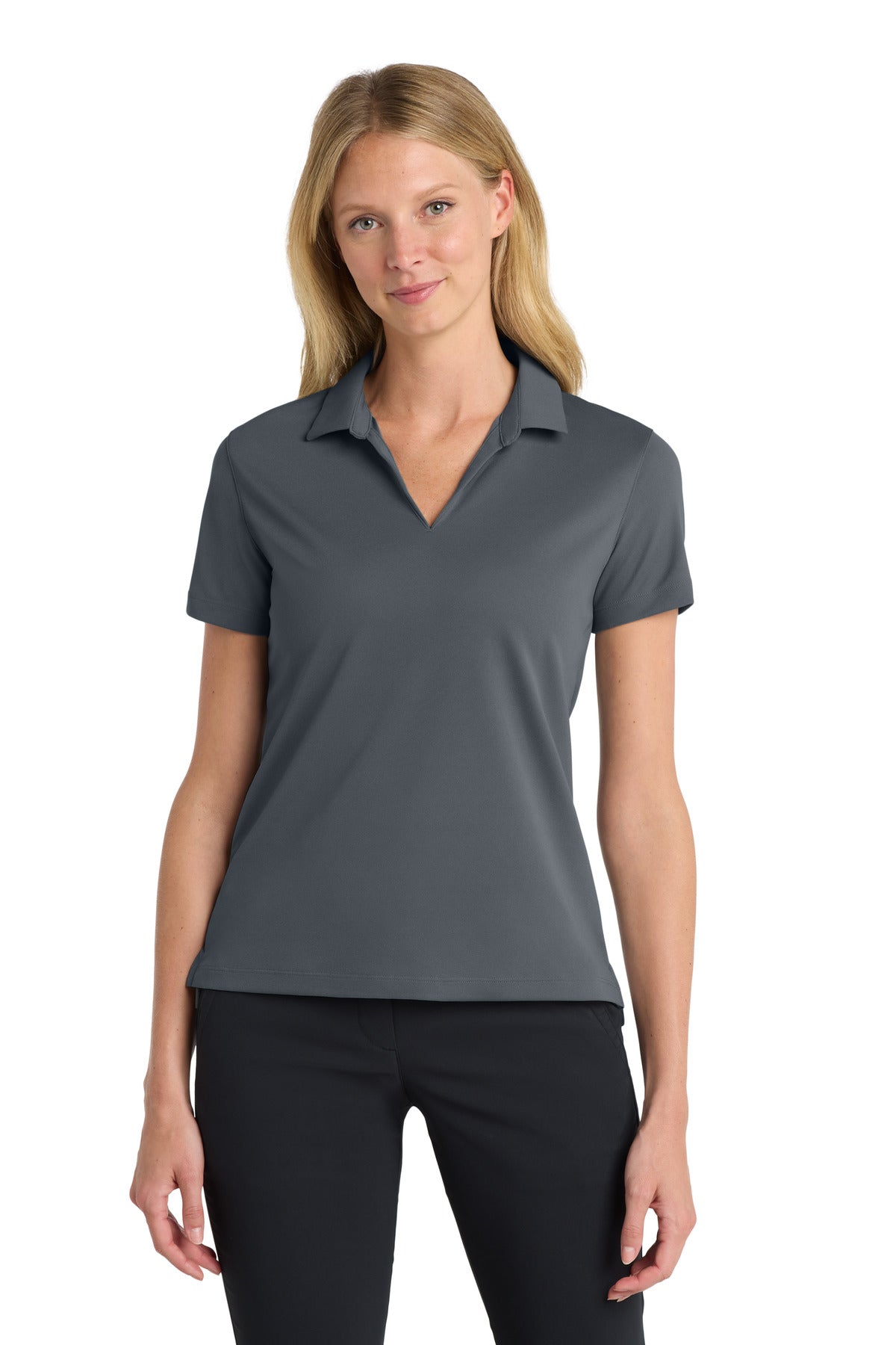 Nike Women's Dri-FIT Micro Pique 2.0 Polo – Anthracite