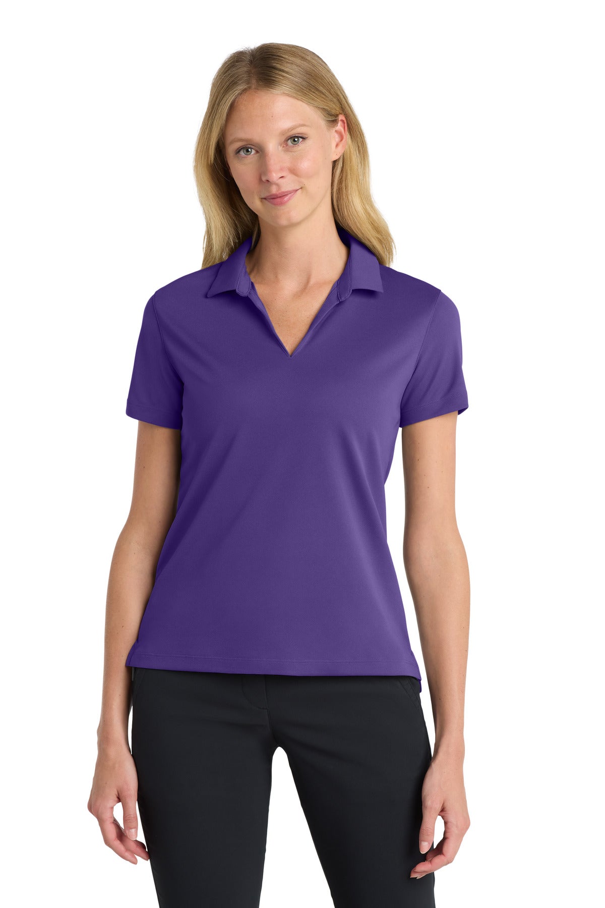 Nike Women's Dri-FIT Micro Pique 2.0 Polo – Court Purple