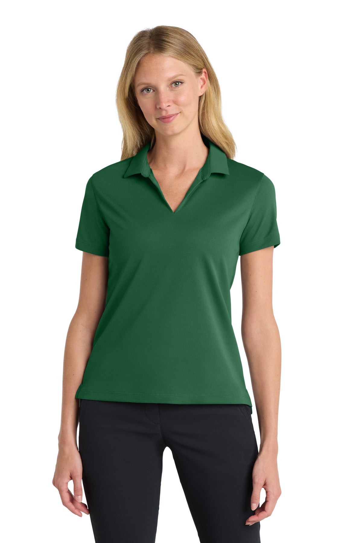 Nike Women's Dri-FIT Micro Pique 2.0 Polo – Gorge Green