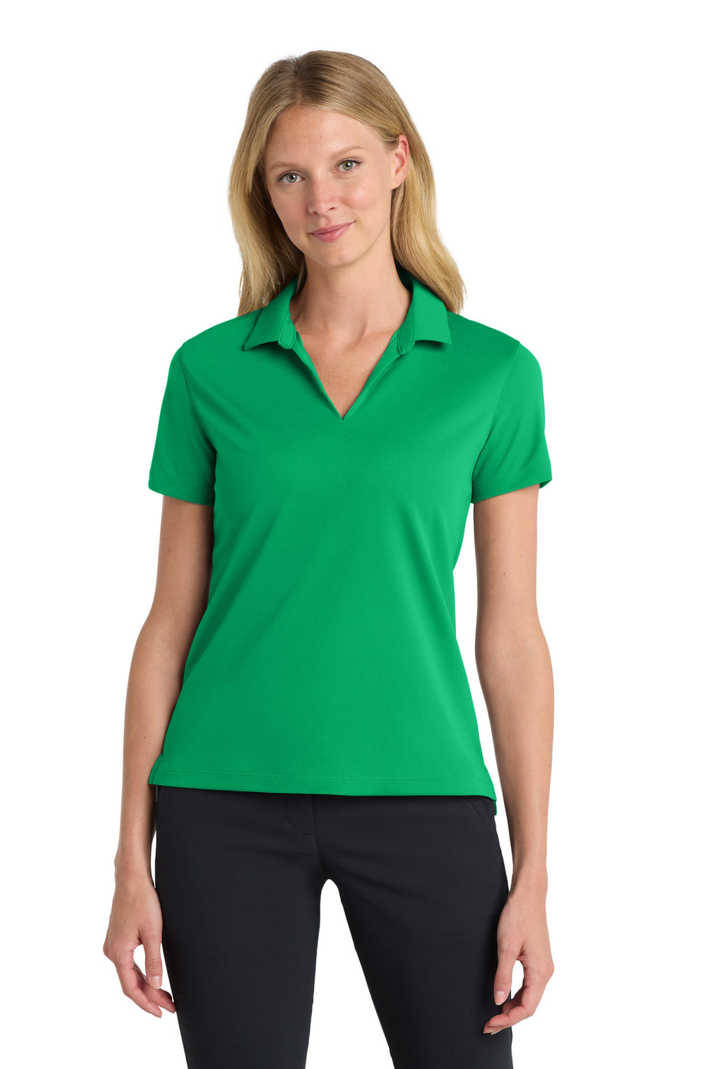 Nike Women's Dri-FIT Micro Pique 2.0 Polo – Lucid Green