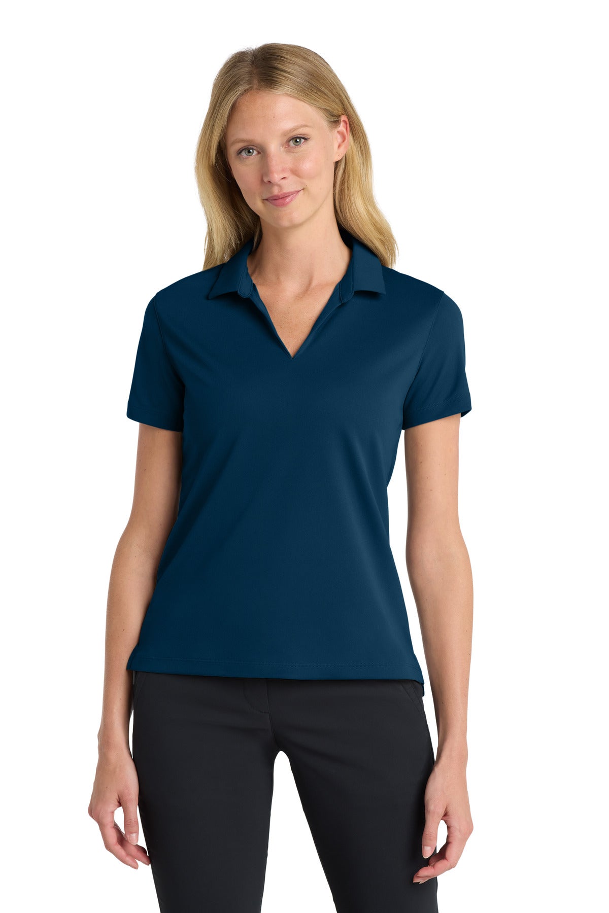Nike Women's Dri-FIT Micro Pique 2.0 Polo – Navy