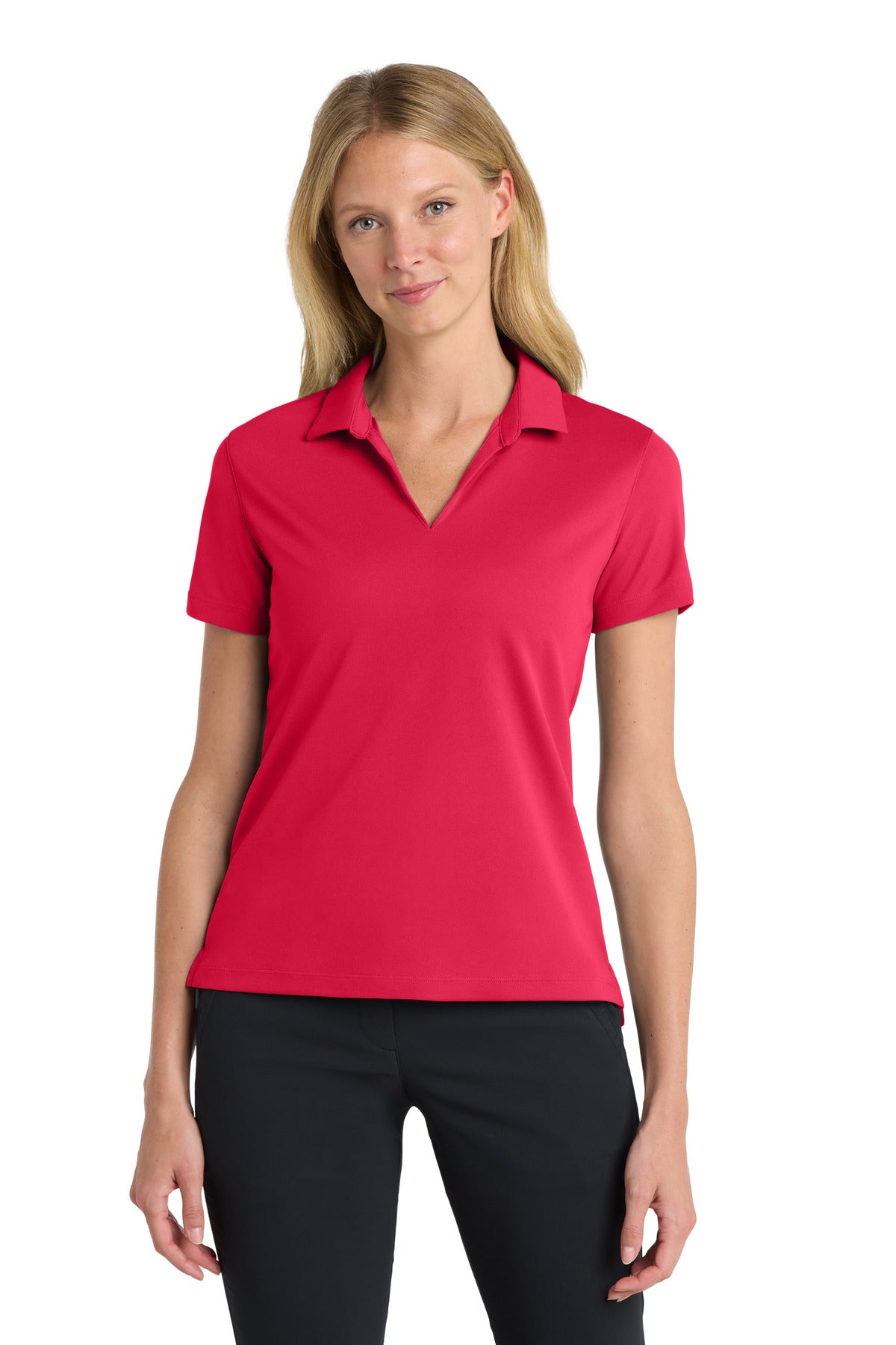 Nike Women's Dri-FIT Micro Pique 2.0 Polo – University Red