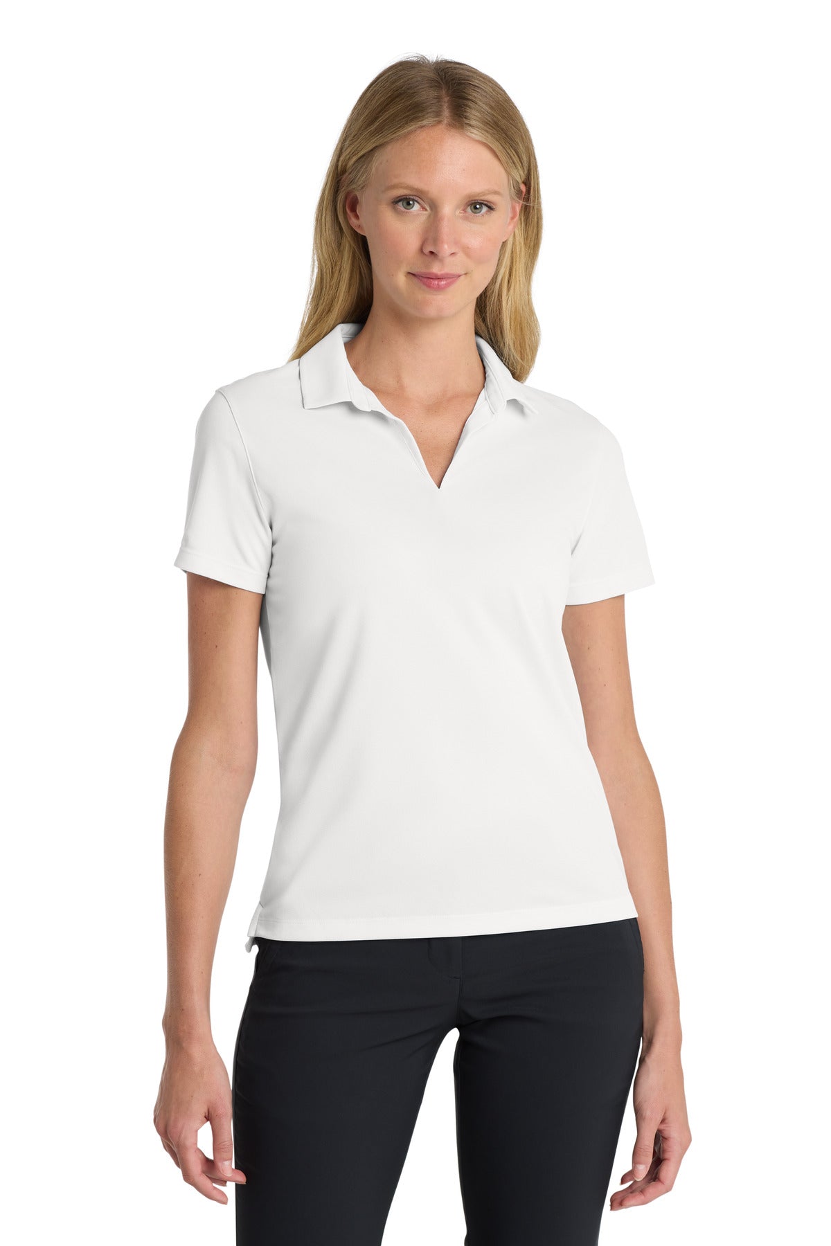 Nike Women's Dri-FIT Micro Pique 2.0 Polo – White