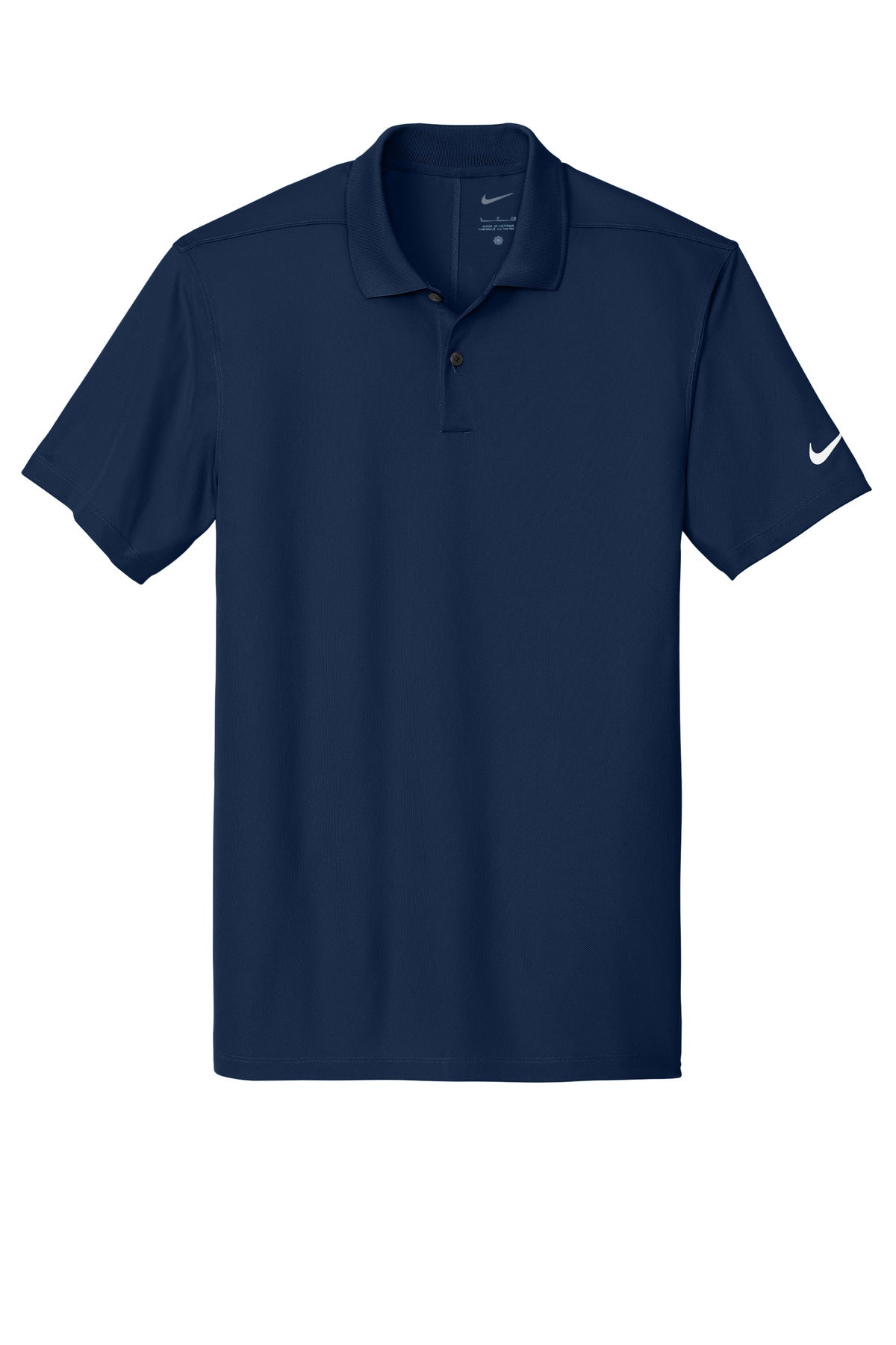 Nike Victory Solid Polo – College Navy – flat front