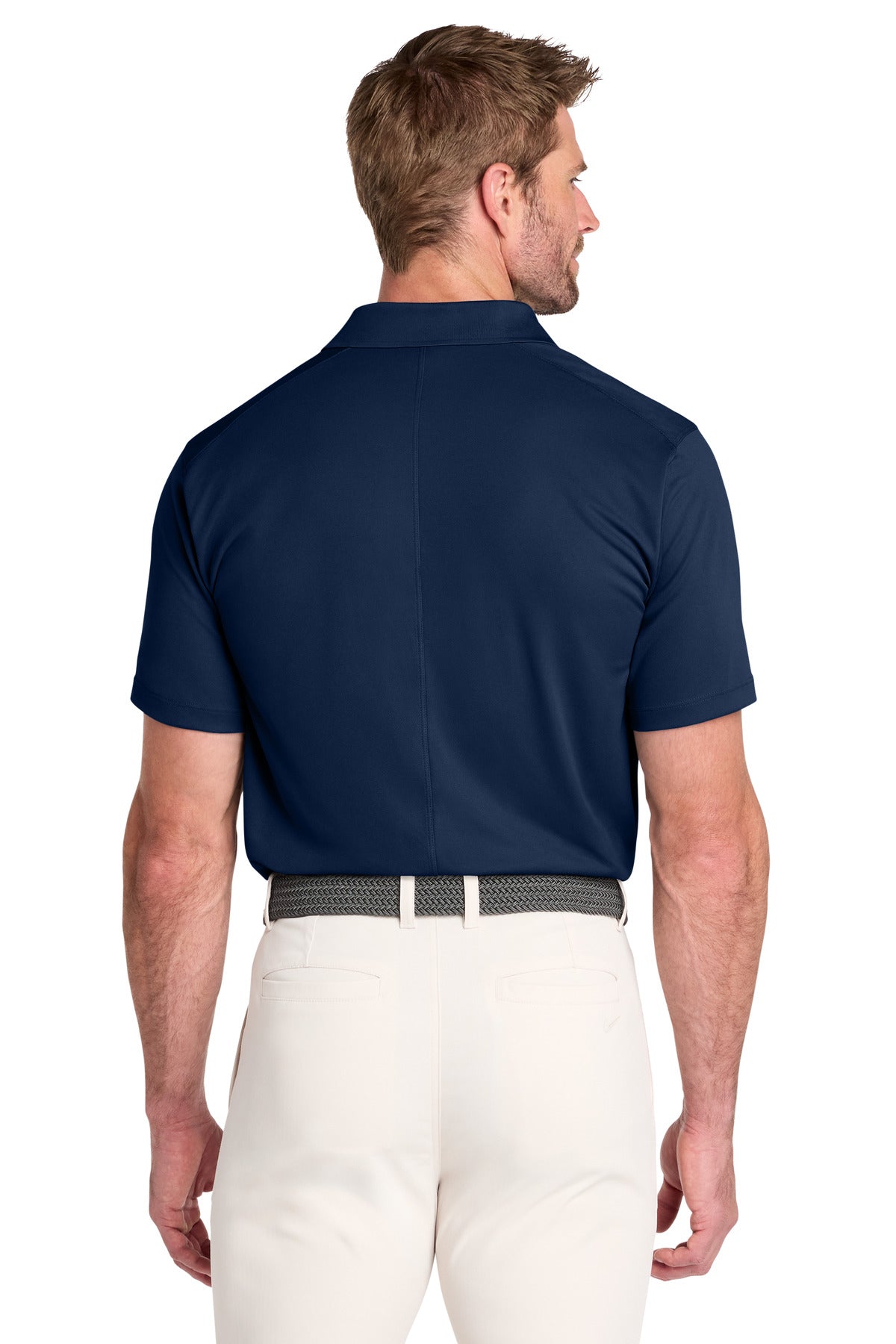 Nike Victory Solid Polo – College Navy – back