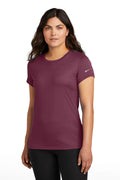Nike Women's Swoosh Sleeve rLegend Tee – Deep Maroon