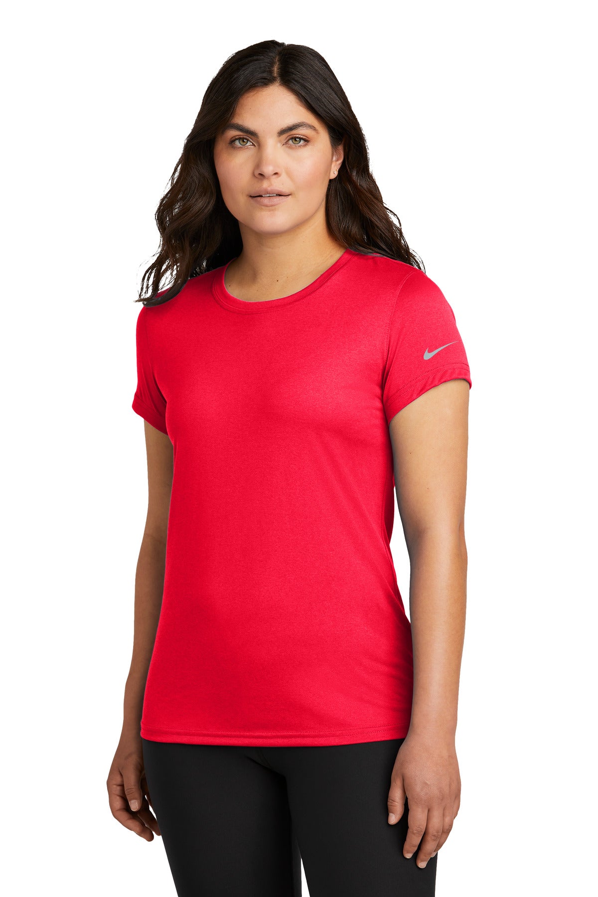 Nike Women's Swoosh Sleeve rLegend Tee – University Red