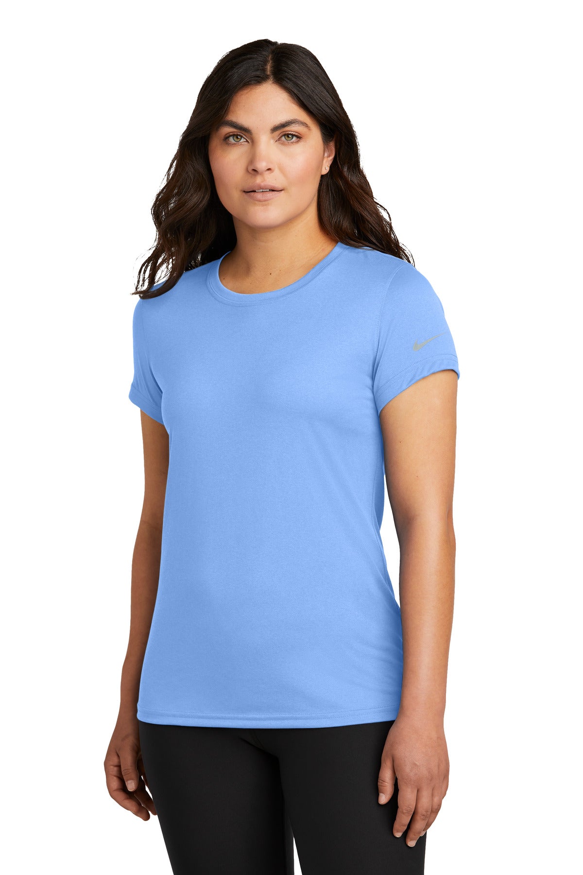 Nike Women's Swoosh Sleeve rLegend Tee – Valor Blue