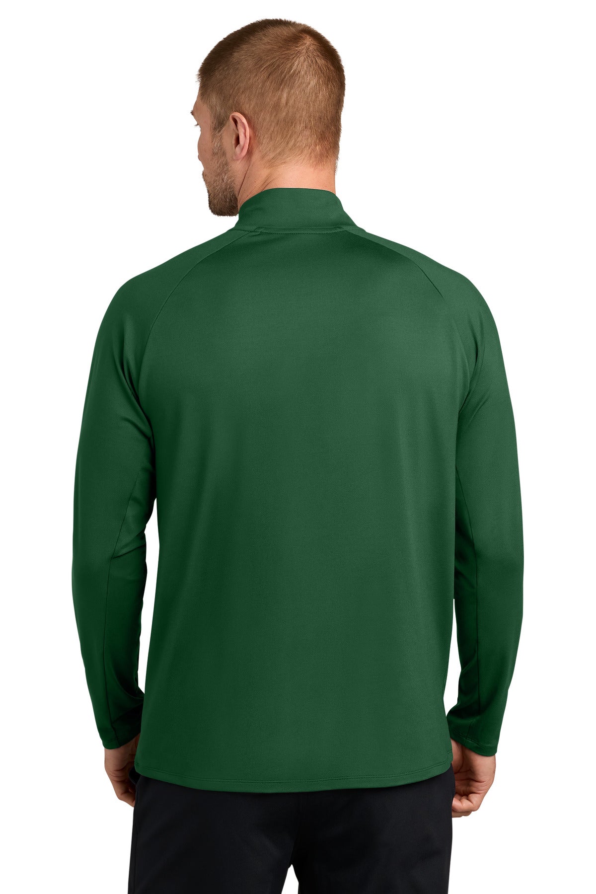 Nike Dri-FIT Stride 1/2-Zip – Dark Green – back