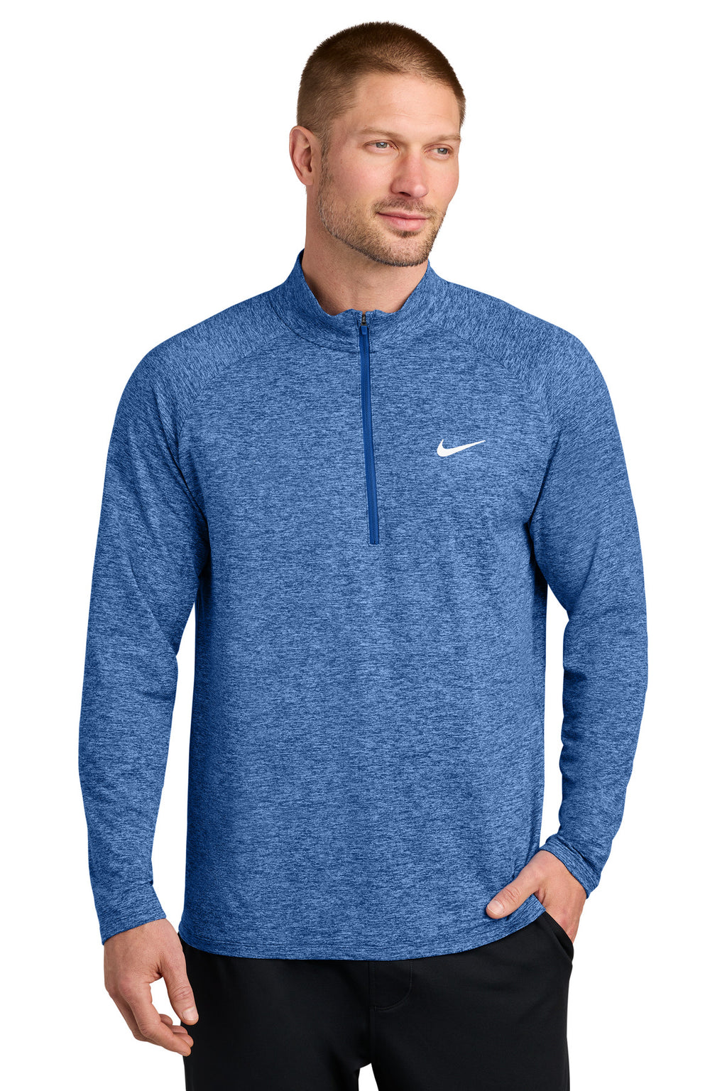 Nike Dri-FIT Stride 1/2-Zip – Royal Heather
