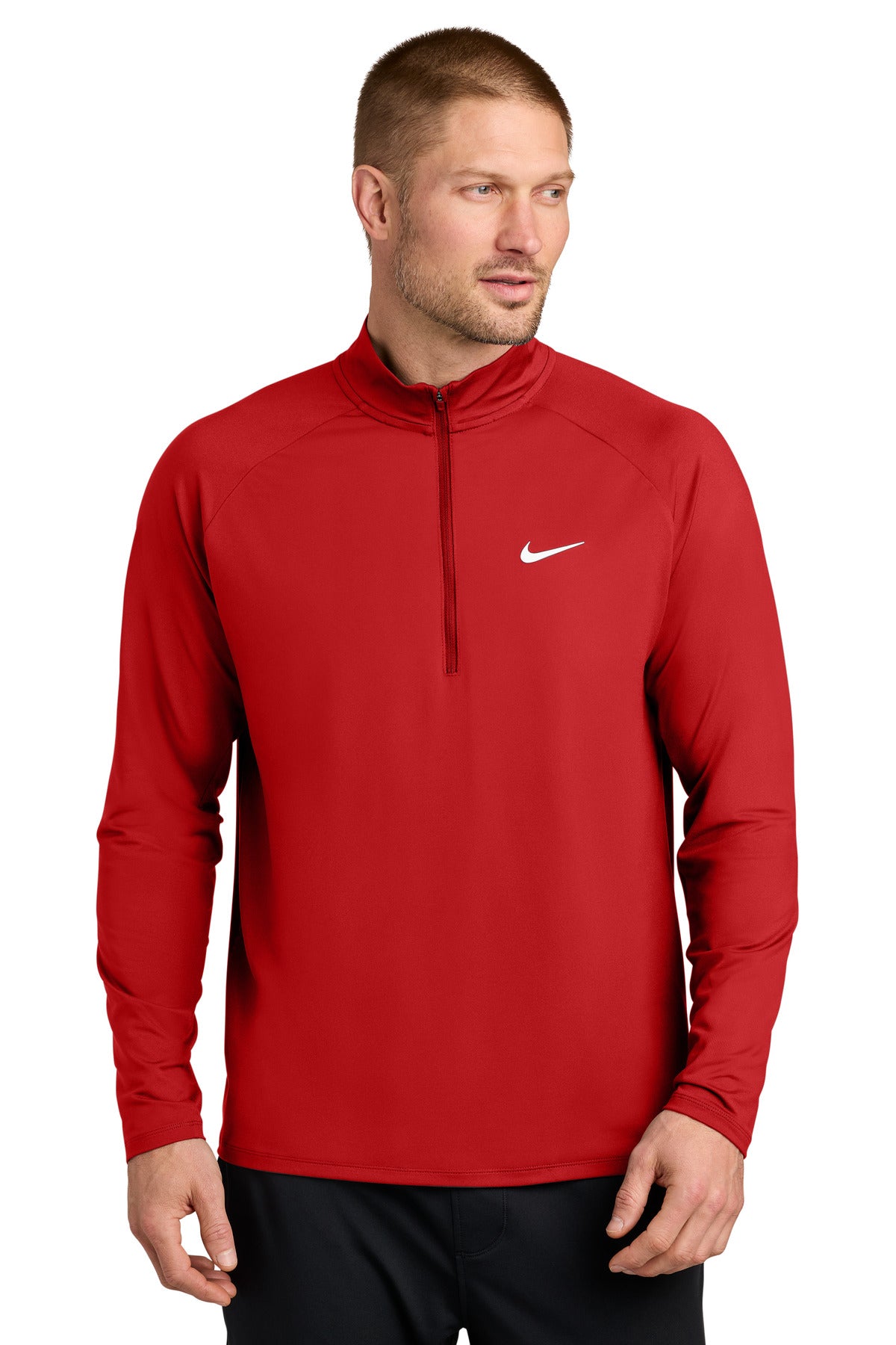Nike Dri-FIT Stride 1/2-Zip – Scarlet