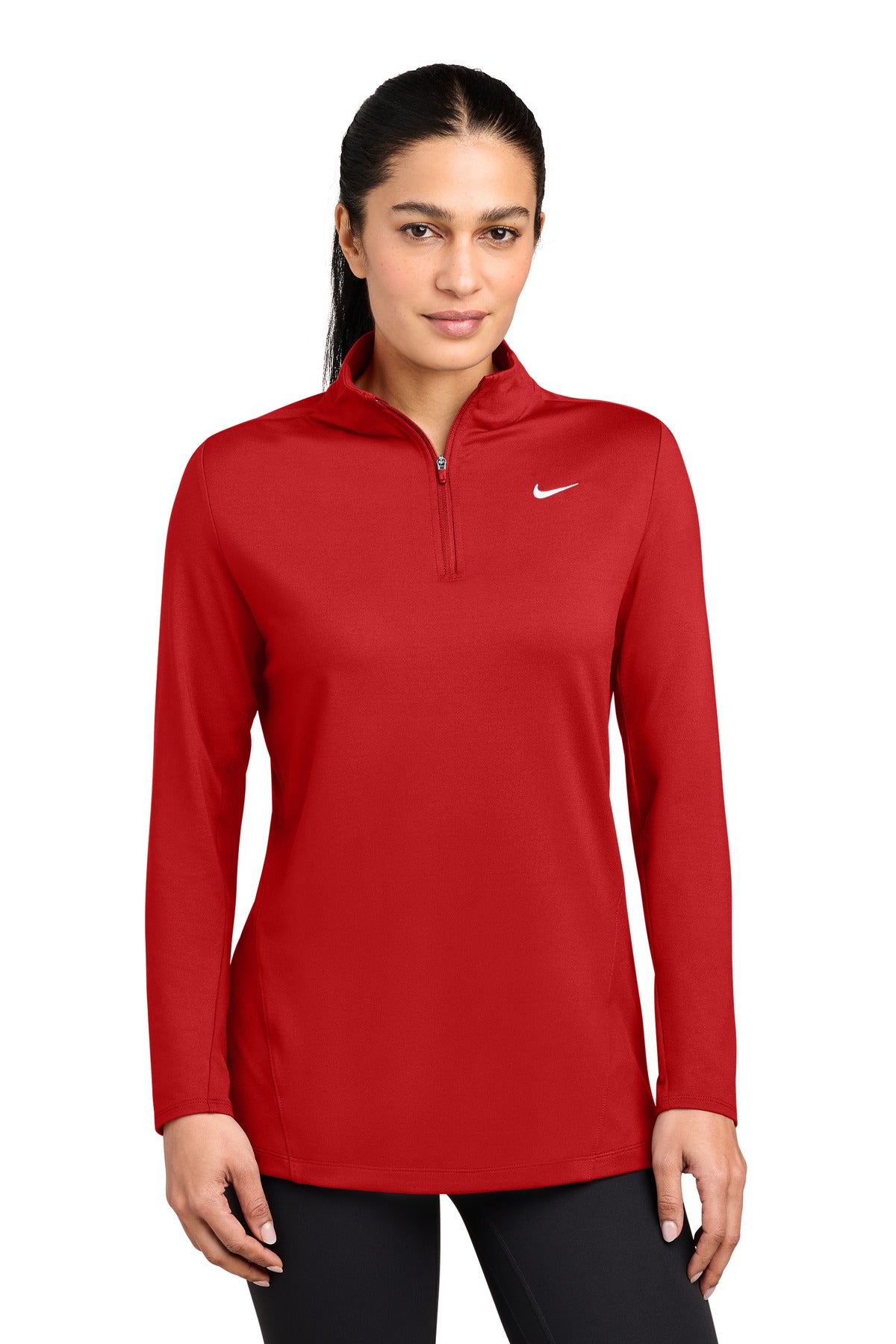 Nike Women's Dri-FIT Stride 1/2-Zip – Scarlet