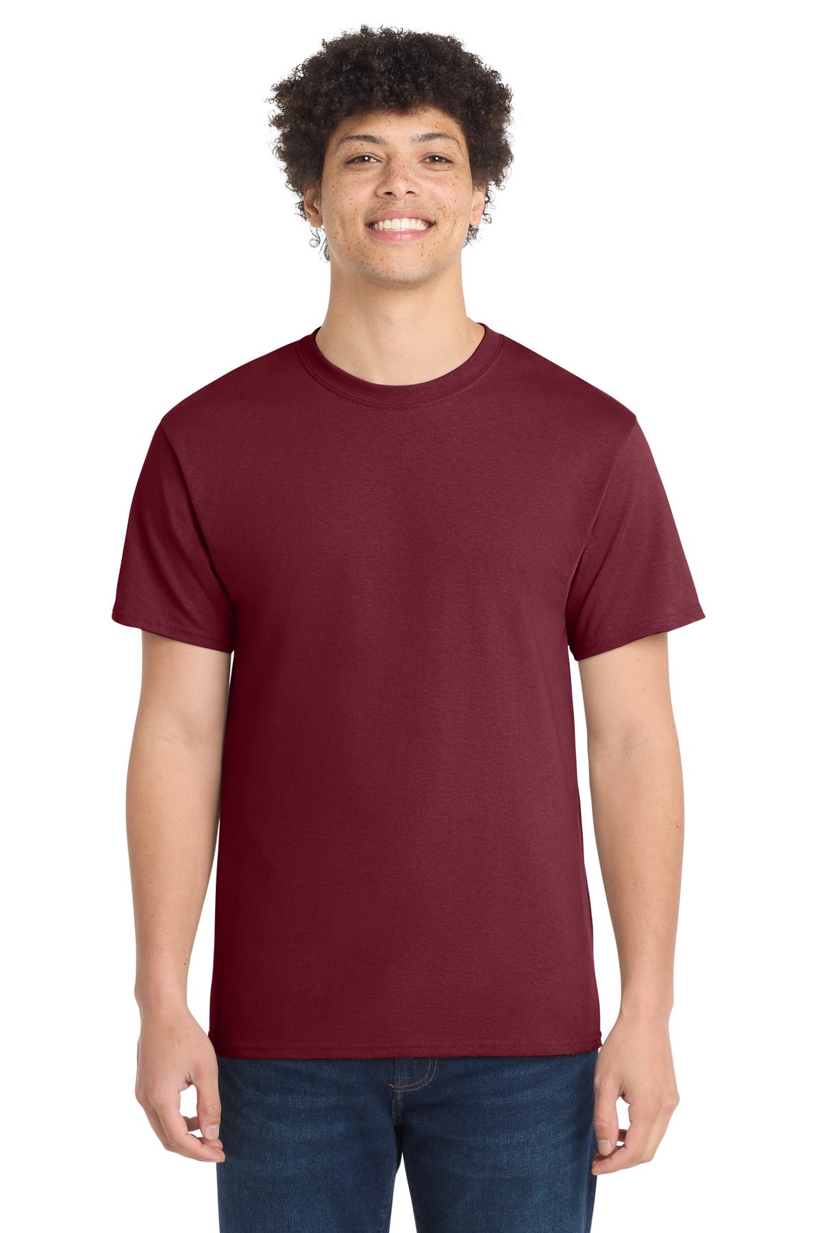 Port & Company Core Cotton Tee – Cardinal