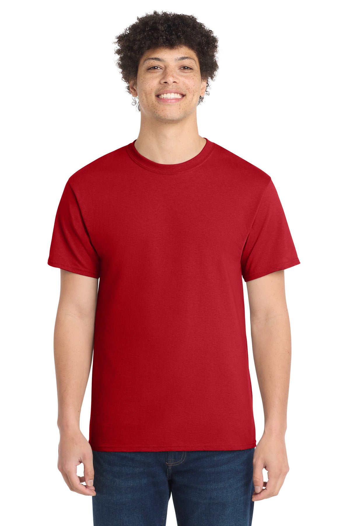 Port & Company Core Cotton Tee – Red