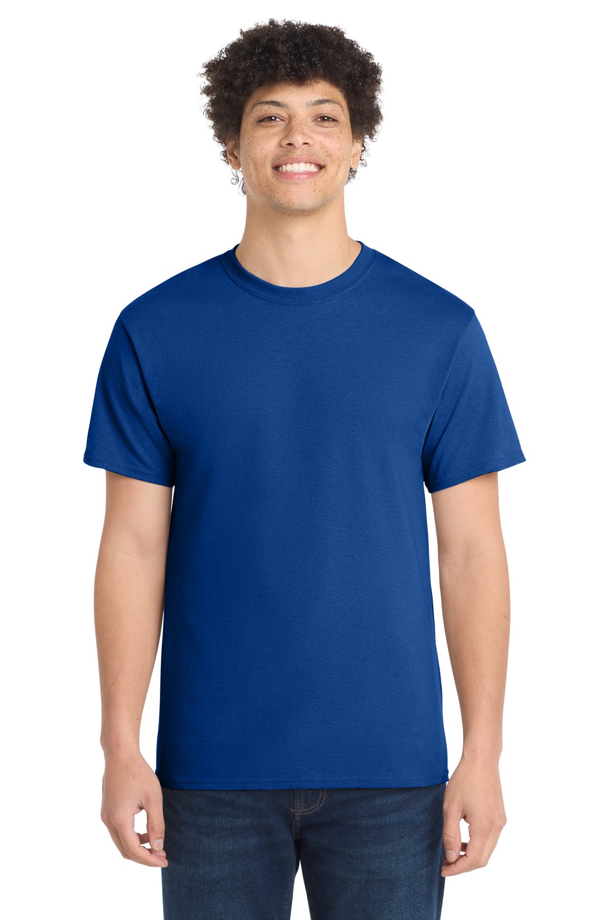 Port & Company Core Cotton Tee – True Royal